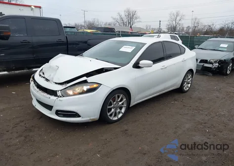 2014 Dodge Dart Sxt из США, поврежденный, VIN 1C3CDFBB6ED716134